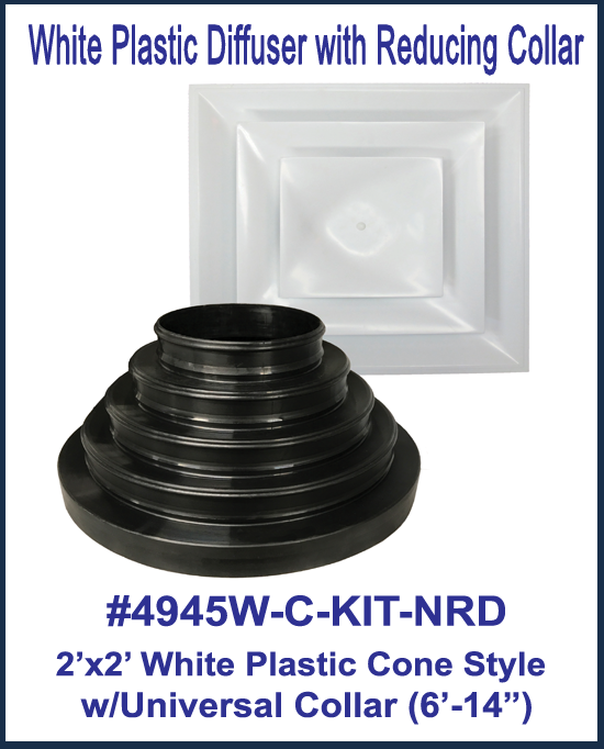 Stratus | AIr Diffuser | Plastic – 1800ceiling