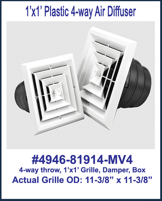 Ceiling Air Vents | Air Diffuser | Airtec – 1800ceiling