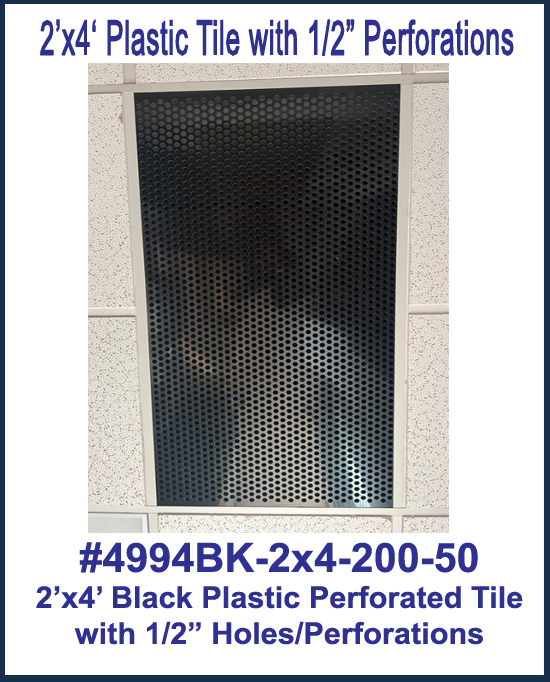 2x4 Perforated tile | Ceiling Air Vents | Perforated Tile