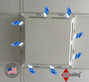 4-Sided Air Diverter - 1800ceiling