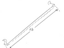 Hillrom Shallow Wrap Lens for Health Care Bed Light