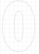 Cake Number Stencils - 1800ceiling