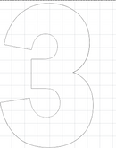 Cake Number Stencils - 1800ceiling