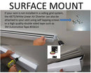 4' White Linear Air Diverter for a 2 Slot Vent - 1800ceiling