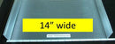 4' Wrap Around Lens: 14" Wide x 2" High - 1800ceiling