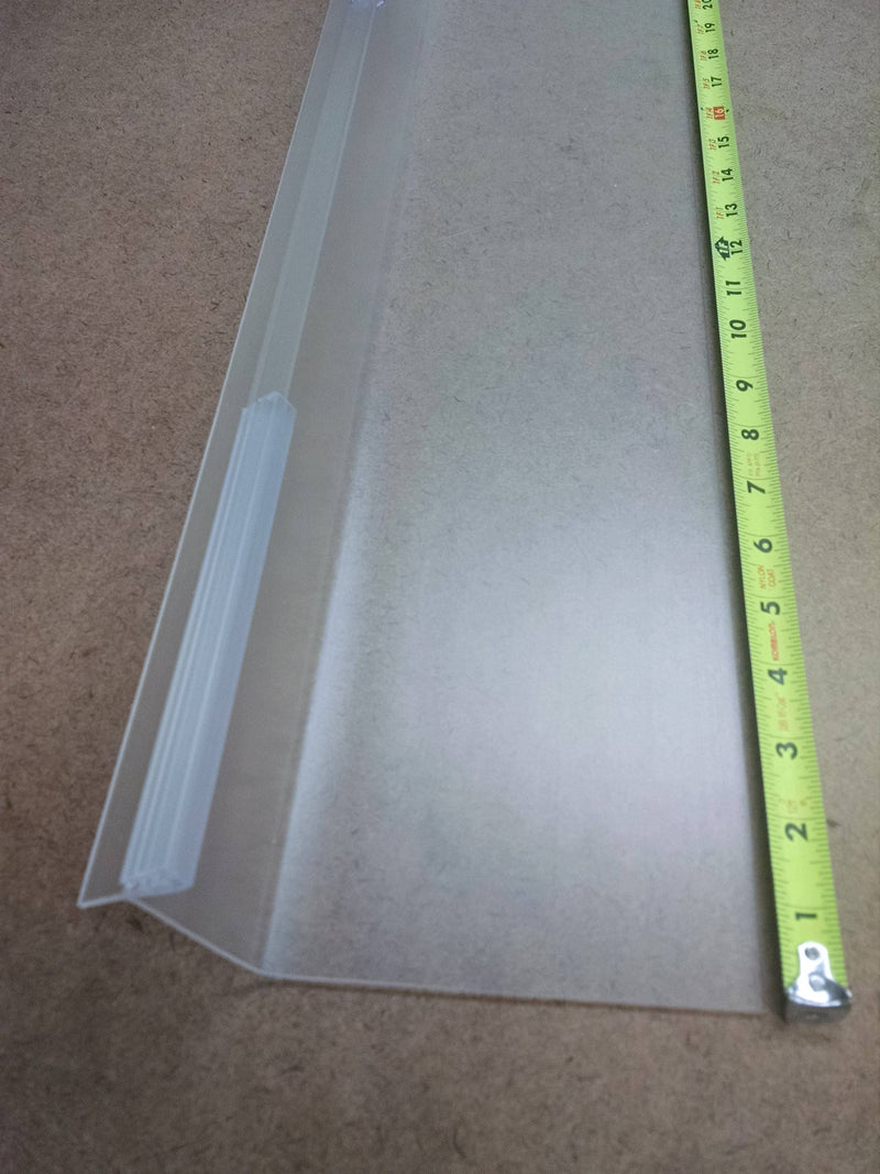5' Frosted Linear Air Deflector - 1800ceiling