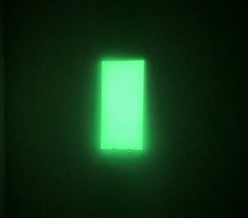 Glow In The Dark Acrylic Sheet - Fluorescent
