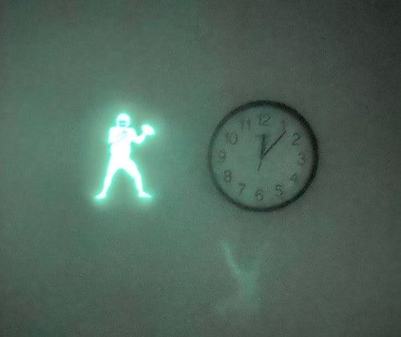 Glow In The Dark Football Player - 1800ceiling
