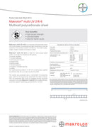 Makrolon Multi Wall 6mm White, Widths 24in-29.875in., Lengths 24in.-29.875in - 1800ceiling