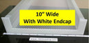 4' Wrap Around, 10" wide with White End Cap (4112RE-2850) - 1800ceiling