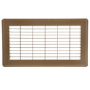 8"x20" Metal Floor Return Air Grill-BROWN - 1800ceiling