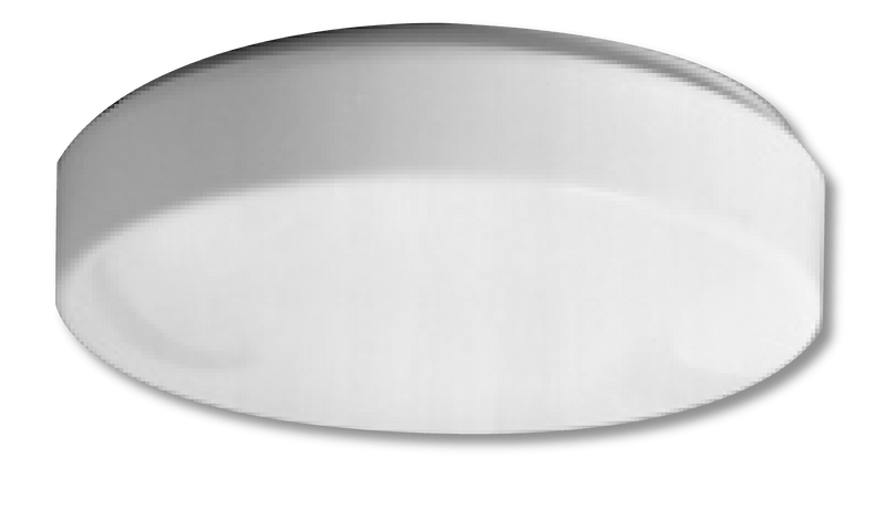 Circline "Drum"  11" White (2-5/8" Deep, 11" OD, 10" Fitter) - 1800ceiling