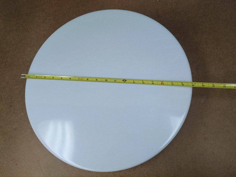 Circline "Drum" 19" White (3-3/4" Deep, 19" OD, 16-7/8" Fitter) - 1800ceiling