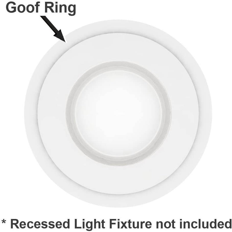 Custom Goof Rings-White Plastic-2 PIECE MINIMUM - 1800ceiling