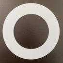 Goof Ring, White Plastic, 6-1/4" ID x 10" OD - 1800ceiling