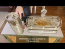 CLEAR Acrylic Table Top, Widths From 17 inch thru 23.875 Inch