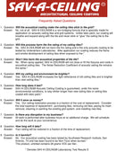 SAV-A-CEILING Architectural Ceiling Coating-5 Gallon Pail - 1800ceiling