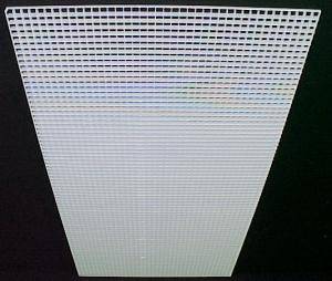 White Polystyrene Egg Crate Louver - 1800ceiling