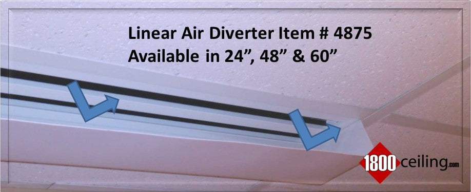 Linear Air Diffusers – 1800ceiling
