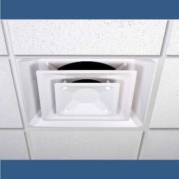White Plastic Air Diffuser- Item # 4945W
