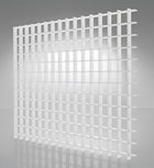 White Plastic Egg Crate Louvers - 1800ceiling