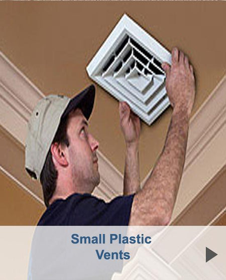 Airtec Plastic Ceiling Vents- Small Plastic Air Vents & Returns