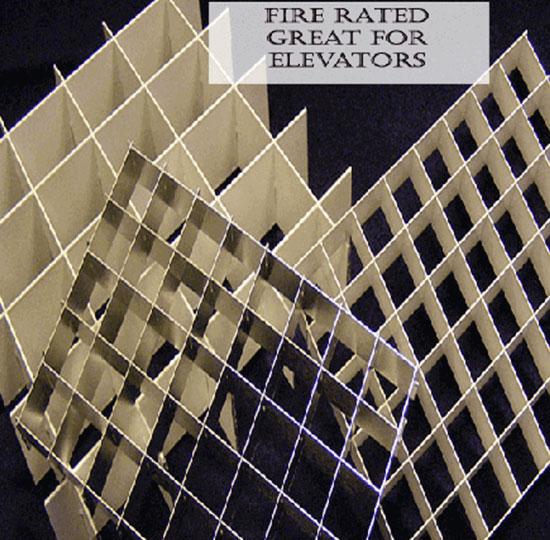 Aluminum Egg Crate Louvers