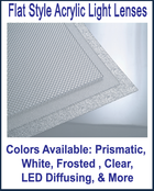 Flat Replacement Light Lenses