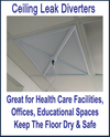 Ceiling-Leak-Diverter