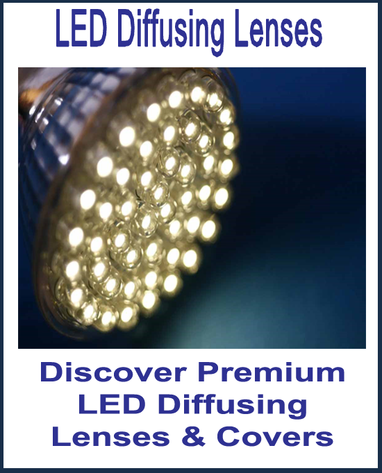 LED DIFFUSING LENSES - 1800ceiling