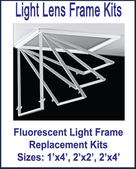 Replacement Lighting Frames - 1800ceiling