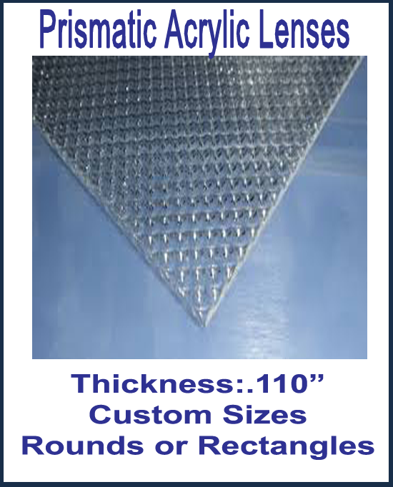 Prismatic Acrylic Lenses