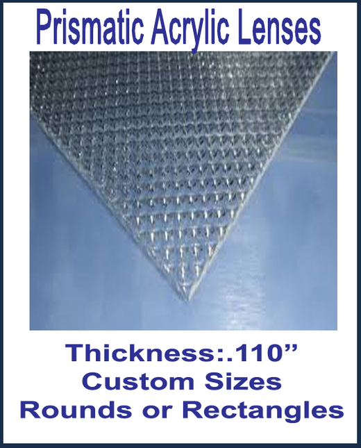 Flat Lens Clear & Lexan Polycarbonate Light Lenses – 1800ceiling