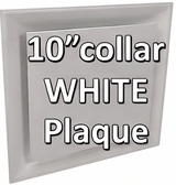 Stratus White Plastic PLAQUE Style 2'x2' Air Diffuser