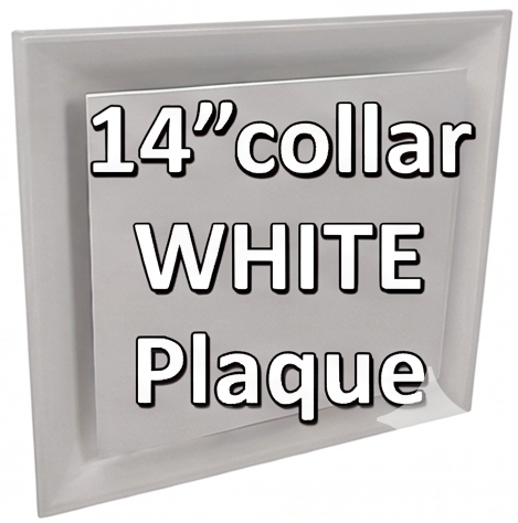 White Plastic Diffuser | Return Air Plaque Vent | Titus Omni – 1800ceiling