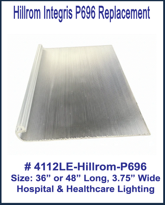 Hillrom Integris P696 Replacement Lens-3.75" wide