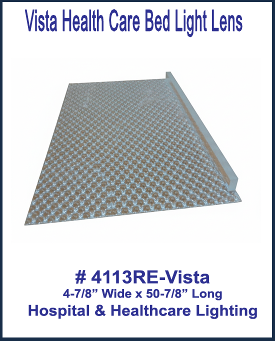 Vista Health Care Bed Light Lens Cover