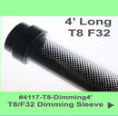 T8-F32 Fluorescent 4' DIMMING SLEEVE - 1800ceiling