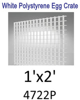 White Polystyrene Egg Crate Louver