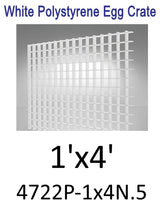 White Polystyrene Egg Crate Louver