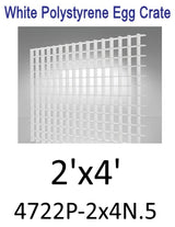 White Polystyrene Egg Crate Louver