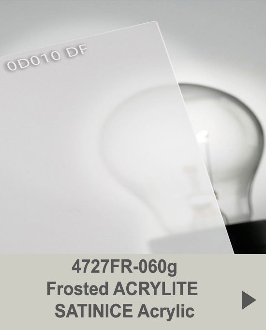 Frosted Acrylite Satin Ice .060g thick