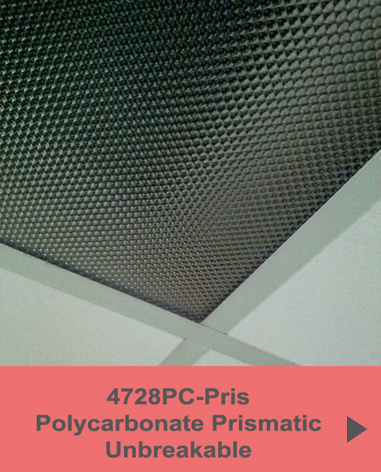 Polycarbonate Prismatic Sheet .125g thick-Custom Sizes