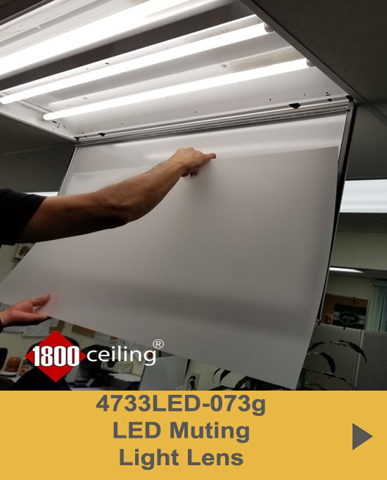 LED Muting Lenses, Up to 47-7/8" Long