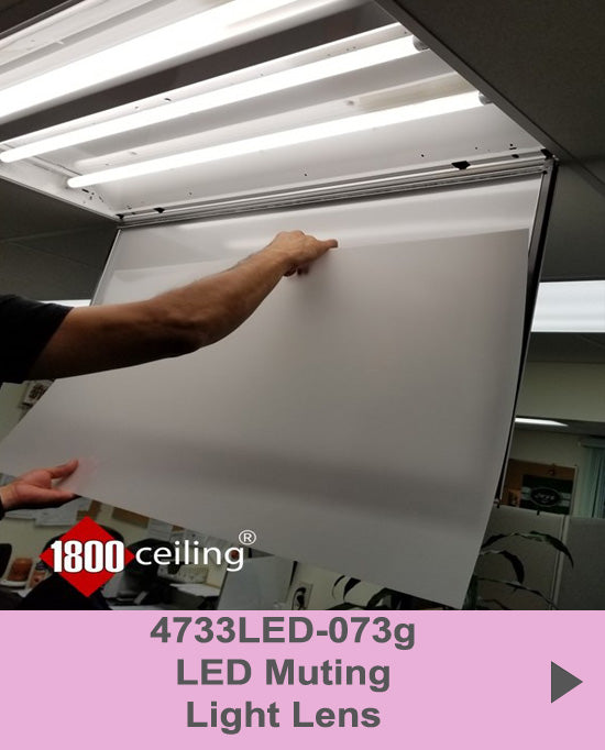 LED Muting Lenses .073g thick-Custom SIzes