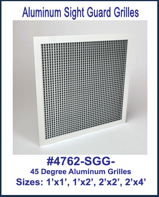 Aluminum Sight Guard Grilles