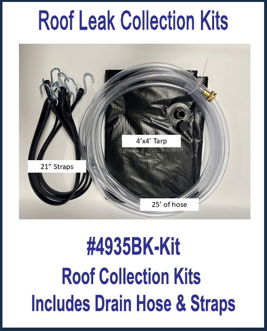 Roof Leak Collection Kits