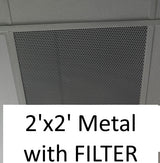 2'x2' Metal Perforated Ceiling Tile