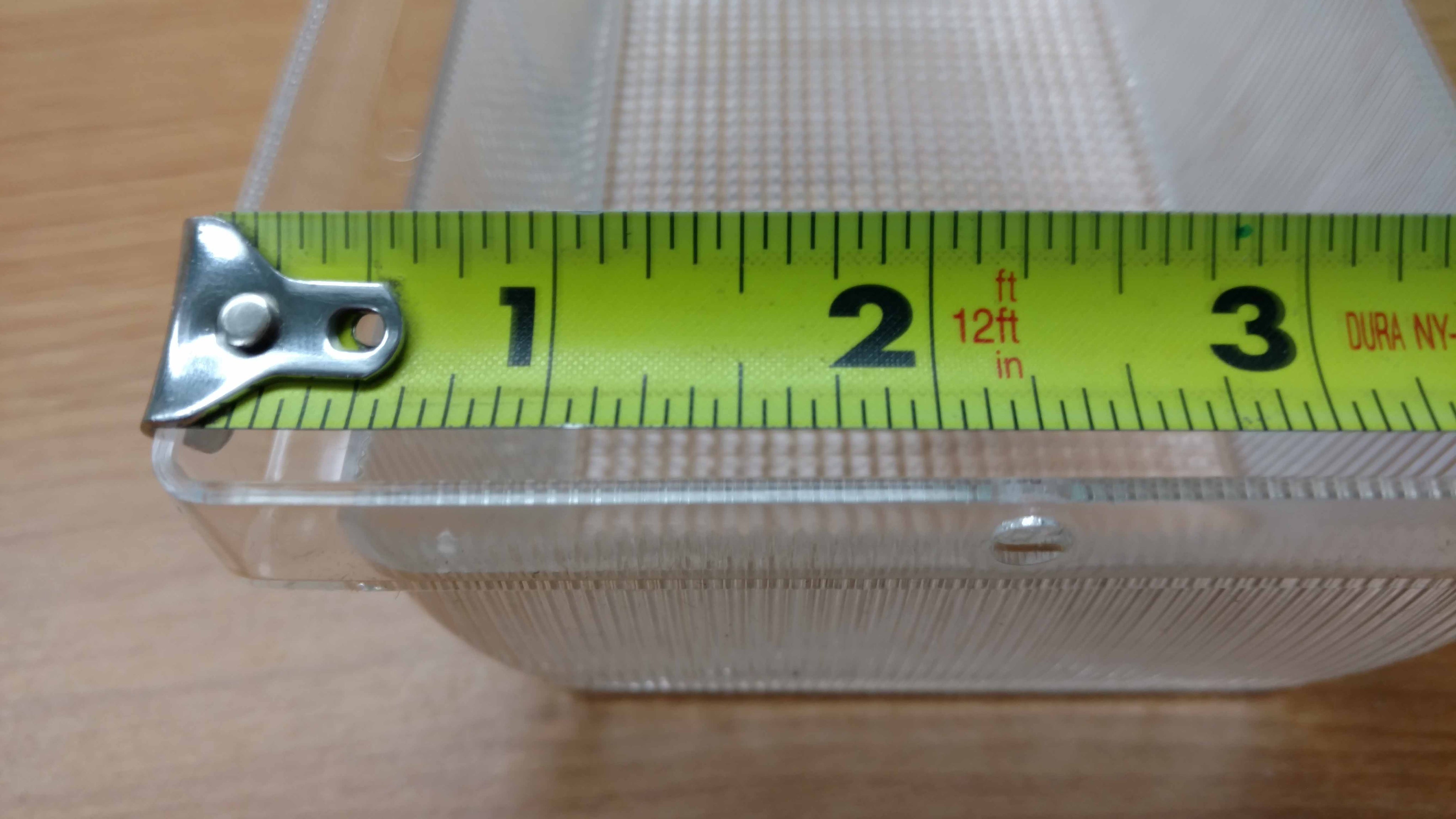 Vandal Proof 13"x4.5"x2" - 1800ceiling