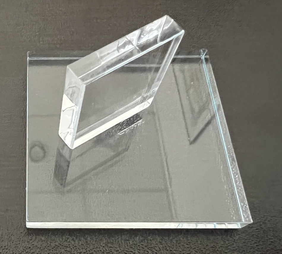 BULK PACKED - Clear Acrylic Squares .118" & .220" Thick - 1800ceiling